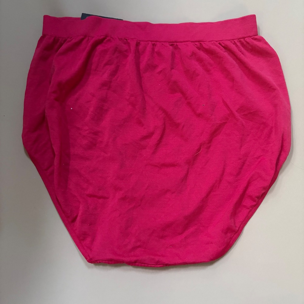 Bali Comfort Revolution Briefs 3 Pack Teal Red Seamless Microfiber 803J Size 6/7 - Picture 6 of 6